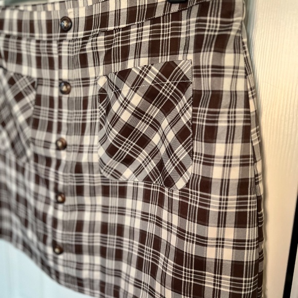 Halara Plaid 2 in 1 Mini Skirt - Picture 3 of 11